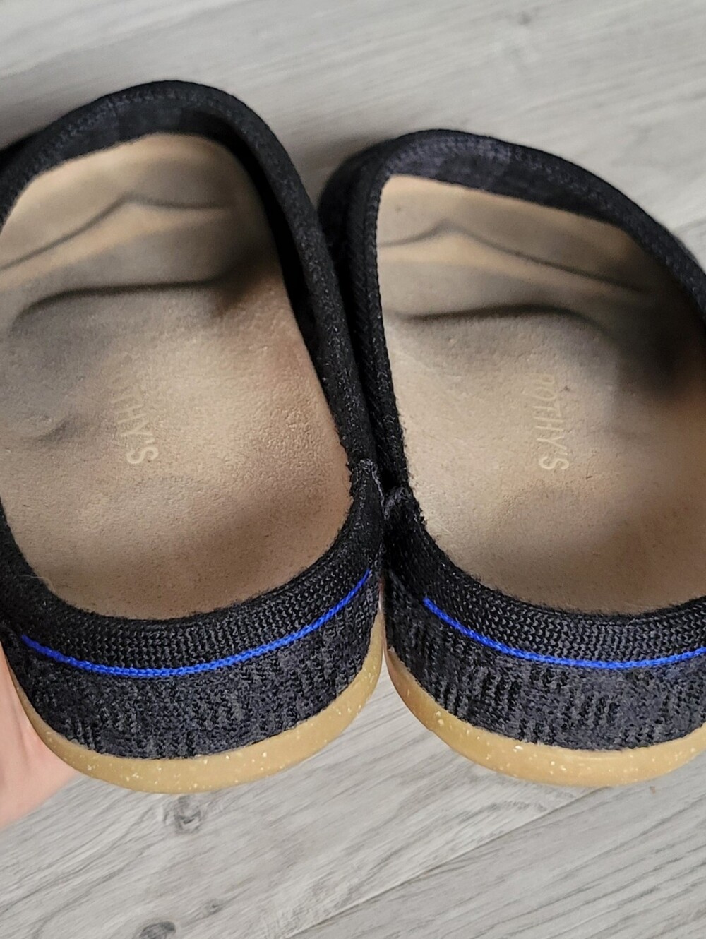 Rothy's The Hemp Casual Clog in Black Sand, Women's US 9, EU 39 - Picture 11 of 15